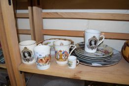 MIXED LOT ASSORTED CERAMICS TO INCLUDE ROYAL ALBERT CHELSEA ROAD PATTERN BOWLS VARIOUS COLLECTORS