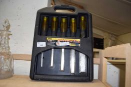 CASE OF STANLEY CHISELS