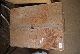 LARGE METAL TOOLBOX AND CONTENTS