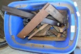 ONE BOX VARIOUS MIXED WOODWORKING TOOLS