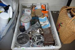 LARGE BOX OF GARAGE CLEARANCE ITEMS