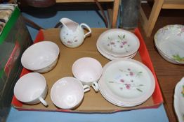 QUANTITY OF MAY TIME PATTERN TEA WARE