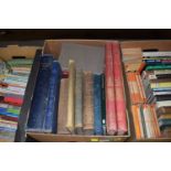 ONE BOX OF MIXED BOOKS - THE SPHERE, GREAT WAR ETC