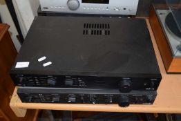 AUDIOLAB TWO AMPLIFIERS, AN 8000A AND AN 8000S (NO POWER LEADS WITH EITHER)