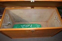 VINTAGE WOODEN PACKING CRATE