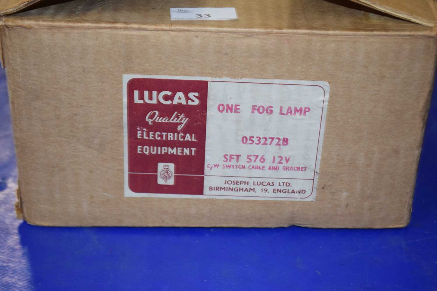 Lucas one fog lamp no 503272B - Image 5 of 5