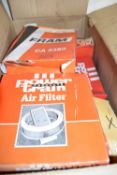 Mixed lot of branded air filters to include power train, Fram etc