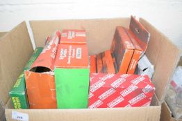 Mixed lot: air filters, steering and suspension components etc