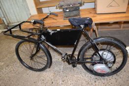 Butchers style trade bike with a Cyclemaster engine