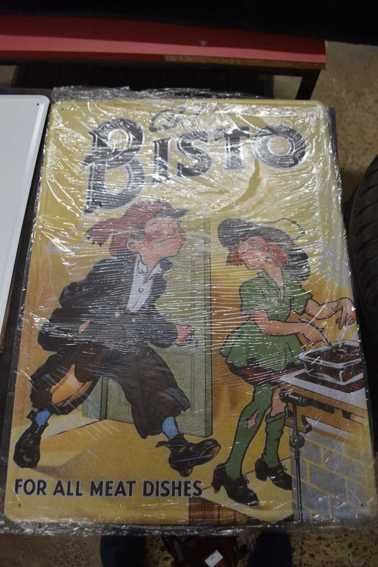 Two thin metal signs 'Bisto' and 'Pears Soap' - Image 2 of 2