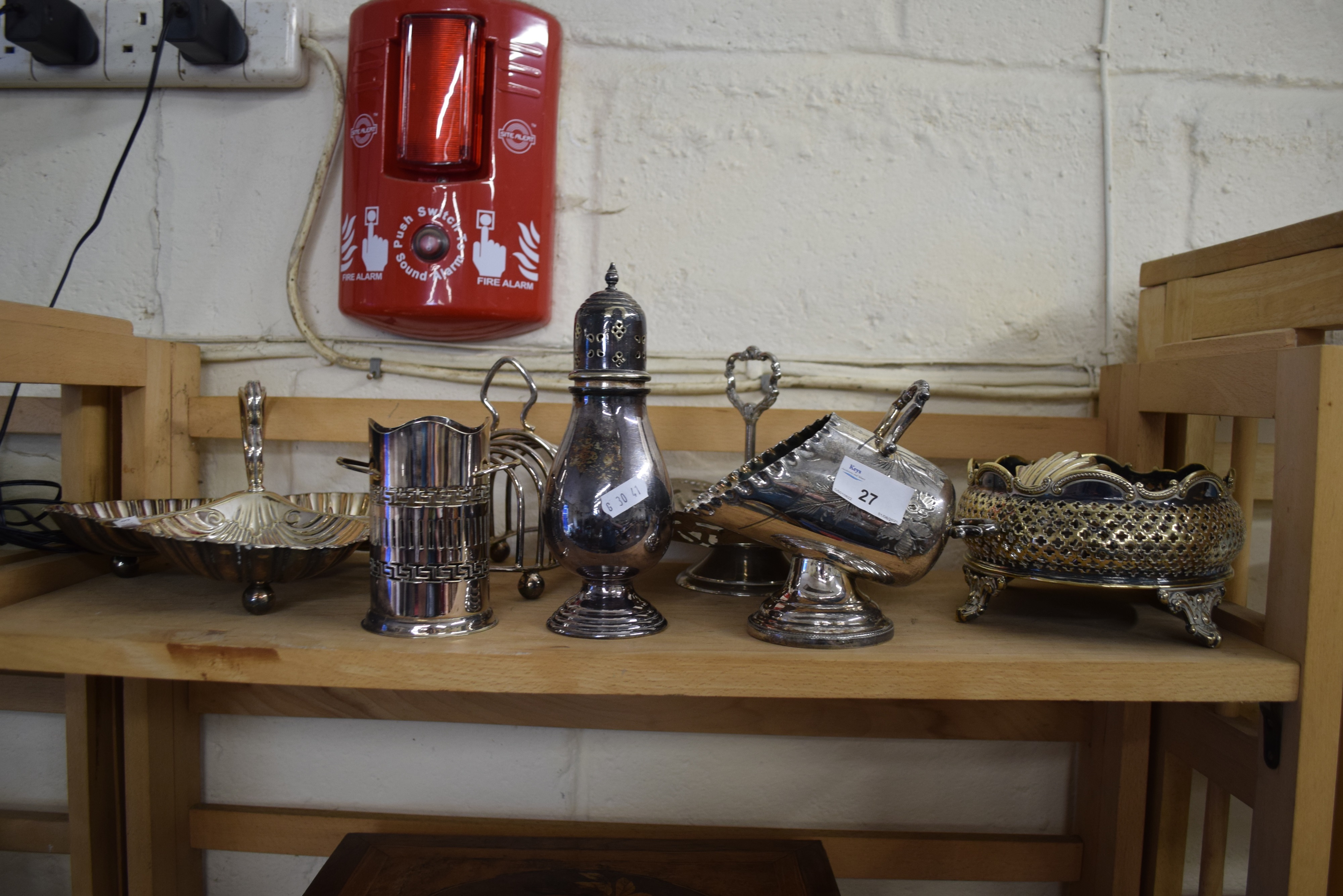 VARIOUS SILVER PLATED WARES