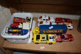VARIOUS TOY VEHICLES