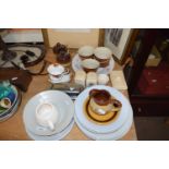 VARIOUS MIXED CERAMICS TO INCLUDE ROYAL ALBERT CUP AND SAUCER