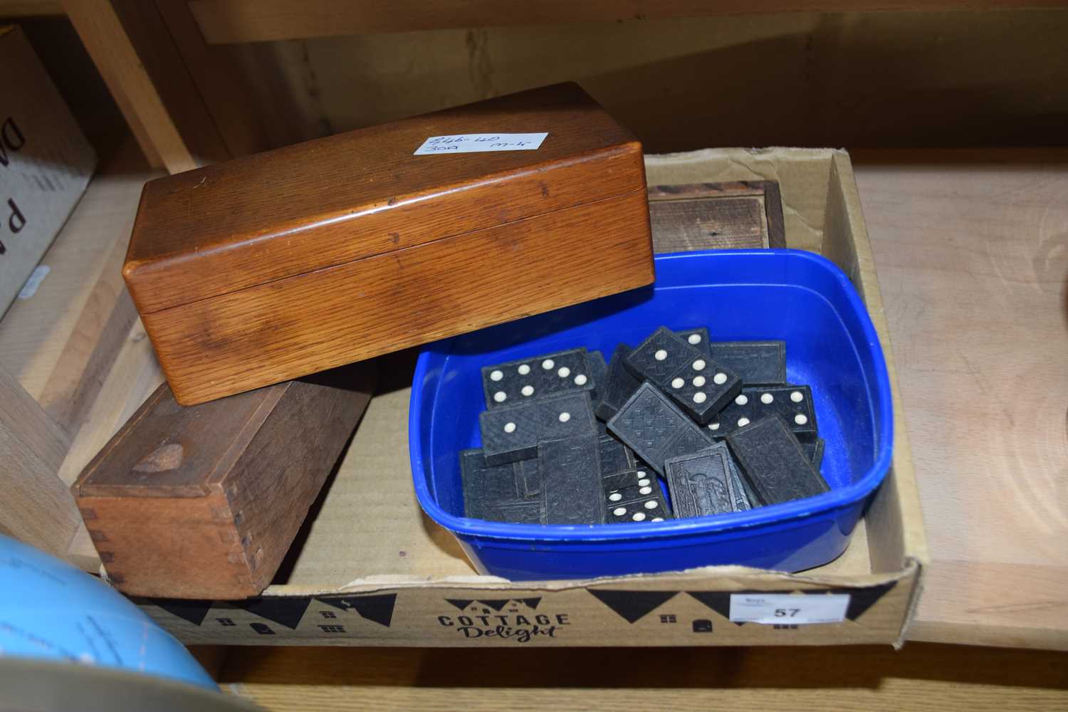 BOX OF DOMINOES