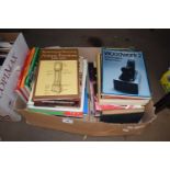 ONE BOX OF MIXED BOOKS