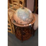 MODERN GLOBE FORMED DRINKS CABINET