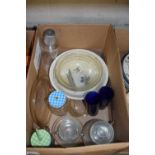 ONE BOX OF MIXED KITCHEN WARES