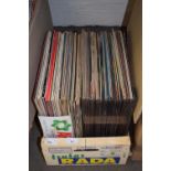 BOX OF MIXED RECORDS