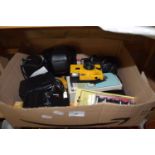 BOX OF MIXED CAMERAS