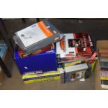 MIXED LOT OF COMPUTER GAMES, SHOT PRO REEL AND OTHER ASSORTED ITEMS