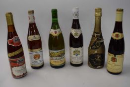 MIXED LOT: 1976 LANGENLONSCHEIMER SONNENBORN BEERENAUSLESE, 1982 DURBACHER CLEVNER, 1979 NIERSTEINER