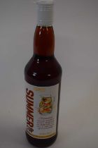 1 BOTTLE OF TESCO SUMMER CUP (PIMMS-STYLE DRINK)