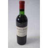 Bottle of Bordeaux Chateau le Faite-Rothschild (undated)