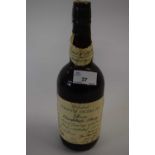 1 BOTTLE OF 1914 BERISFORD SOLERA AMONTILLADO SHERRY