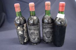 4 BOTTLES OF 1978 CH PANIGON MEDOC