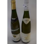 MIXED LOT: 1 BOTTLE OF 2001 GEWURZTRAMINER CUVEE CAROLINE DOM SCHOFFITT AND 1 BOTTLE OF 1996