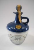 Lambs Navy Rum ceramic flagon to celebrate the marriage of Prince Andrew and Miss Sarah Ferguson