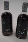 2 BOTTLES OF BOE SCOTTISH BRAMBLE GIN LIQUEUR