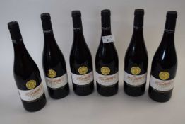 6 BOTTLES OF 2104 BEAUJOLAIS VILLAGES DOMAINE PARDON CUVEE DE L'ERMITAGE