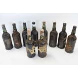 Mixed lot: Dow's 1990 LBV port 5bts, Warre's Nimrod tawnet port 2bts, Dow's Port - Unknown 3bts (