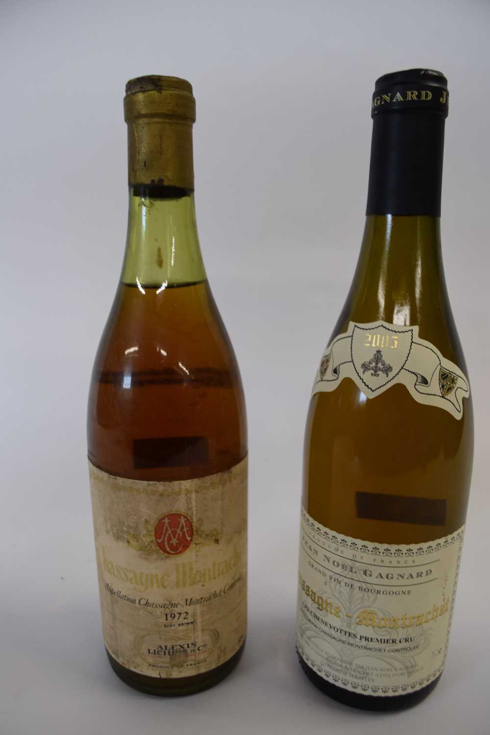 MIXED LOT: 1 BOTTLE OF 2005 CHASSAGNE MONTRACHET LES CHEVENOTTES JEAN-NOEL GAGNARD AND 1 BOTTLE OF - Image 3 of 3