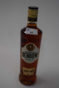 1 BOTTLE OF ADMIRAL BENBOW SUPERIOR TOT NAVY RUM