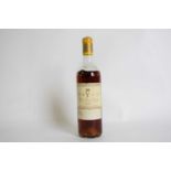 1960 Ch Ygrec, Sauternes, one bottle.