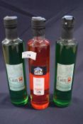 Three bt various Gins