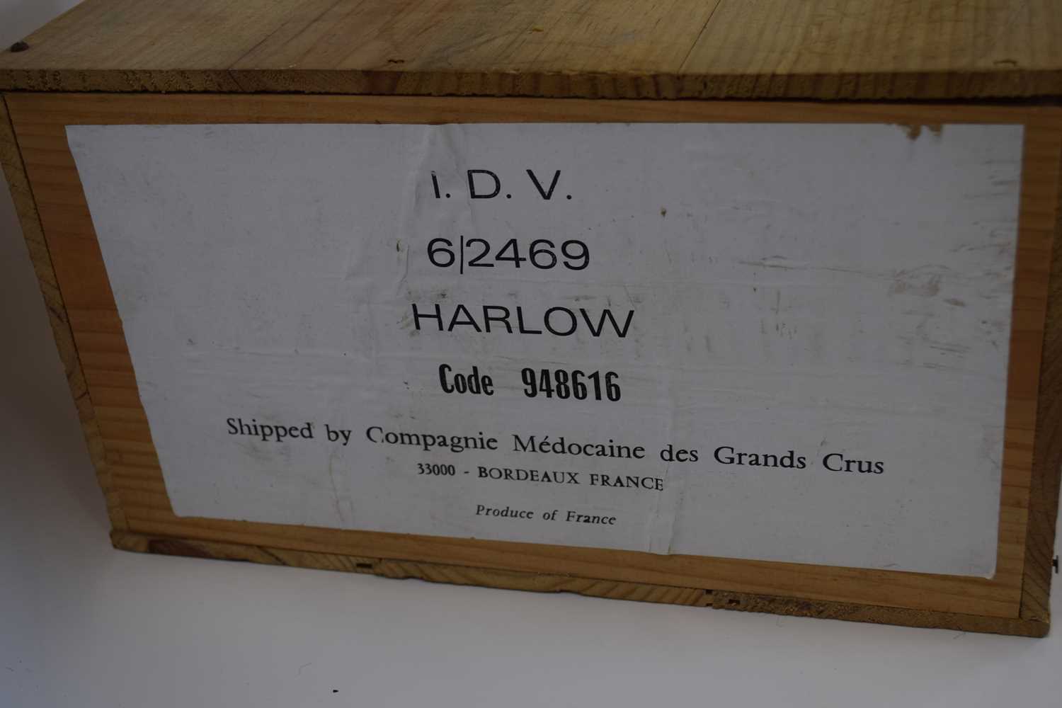 Twelve bottles Chateau Chasse-Spleen Moulis Cru Exceptionnel 1983 with original wooden case - Image 3 of 3