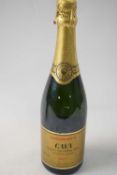 Bottle of Sainsbury's Cava