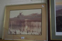 PHOTOGRAPHIC PRINT, 'REFLECTIONS IN THE REEDS, CLEY', F/G