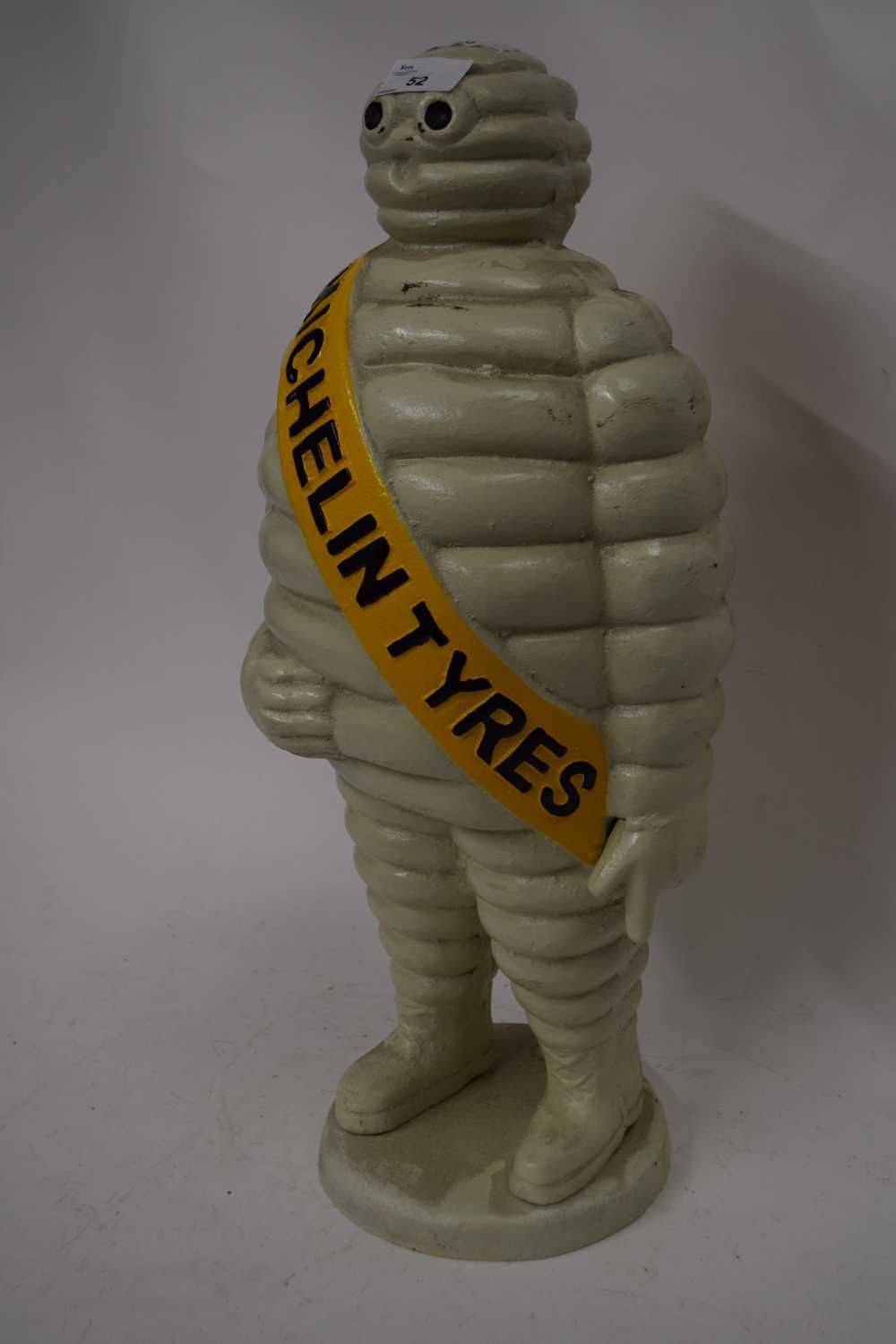 Cast iron Michelin tyres advertising figure - Image 2 of 2