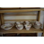 QUANTITY OF ROYAL STAFFORDSHIRE 'SHALIMAR' TEA WARES