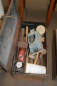 METAL TOOLBOX AND CONTENTS
