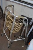 ZIMMER FRAME AND WALKING STICK