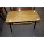 RETRO MELAMINE TOP OCCASTIONAL TABLE, 60CM WIDE