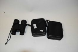 TWO CASED PAIRS OF BINOCULARS