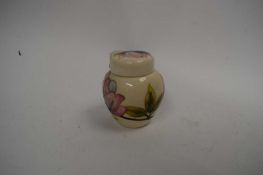 SMALL MOORCROFT MAGNOLIA PATTERN COVERED JAR