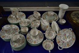 GOOD QUANTITY MINTON 'HADDON HALL' TABLE WARES