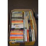 ONE BOX OF MIXED BOOKS